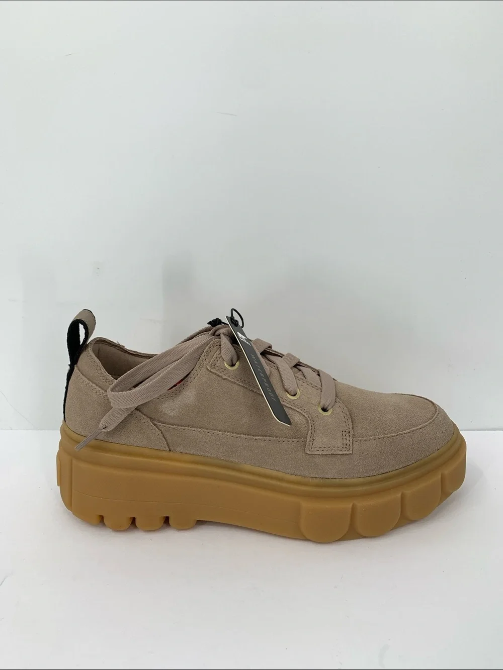 Sorel Caribou X sneaker tan suede leather Waterproof chunky platform new 9.5